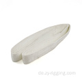 1Ton White Endless Polyester Flat Gurtbing Sling